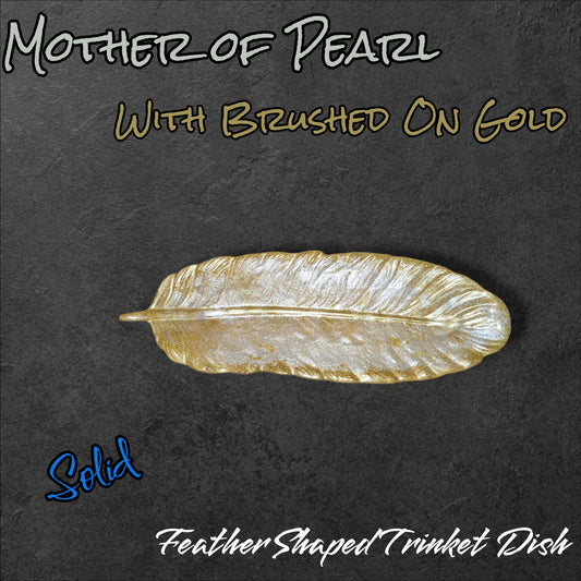 Feather Shaped Trinket Dish
