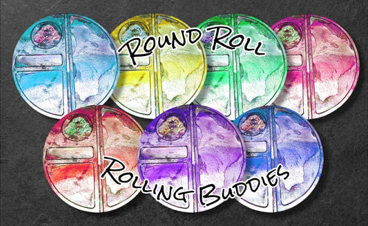 Round Roll Rolling Buddies Trays
