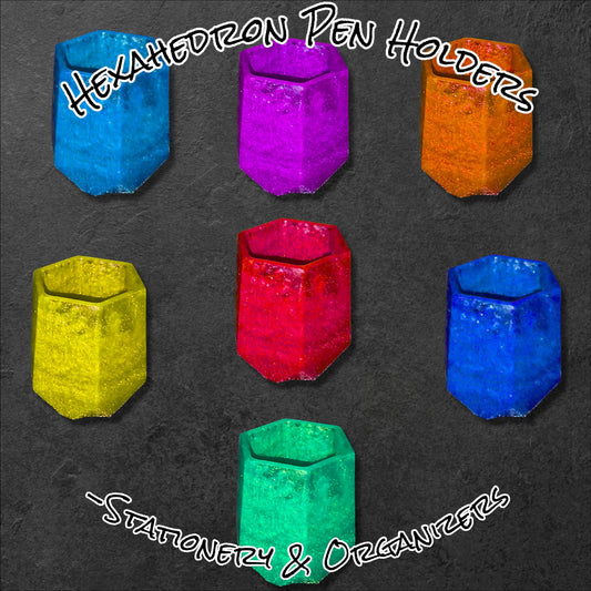 Hexahedron Pen Holders