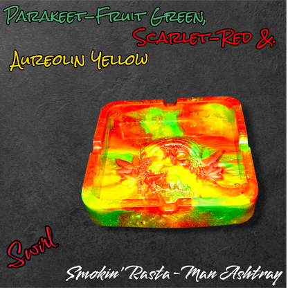 Smokin' RASTA-Man Ashtray