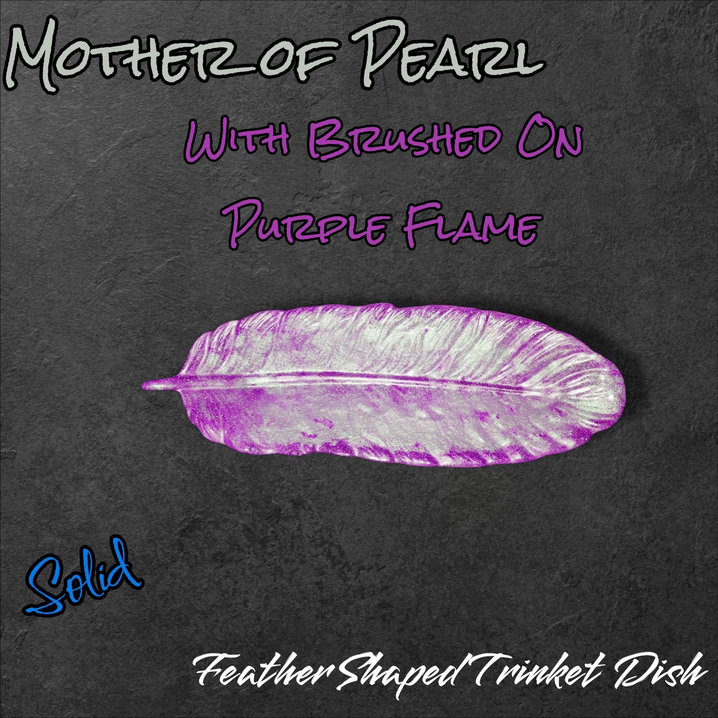 Feather Shaped Trinket Dish