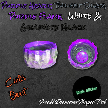 Round Diamond Shaped Flower Pots