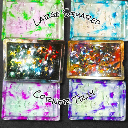 Large Squared Corner Tray