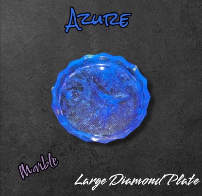 Round Diamond-Shaped Planter Plates