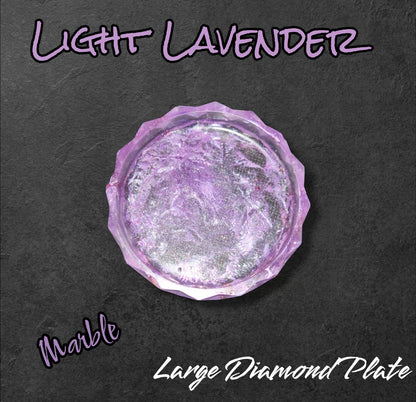 Round Diamond-Shaped Planter Plates