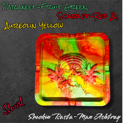 Smokin' RASTA-Man Ashtray
