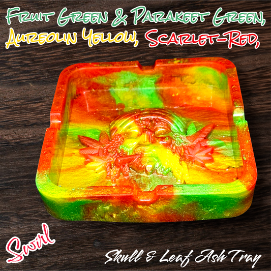 Skull & Maple Leaf Ash Tray