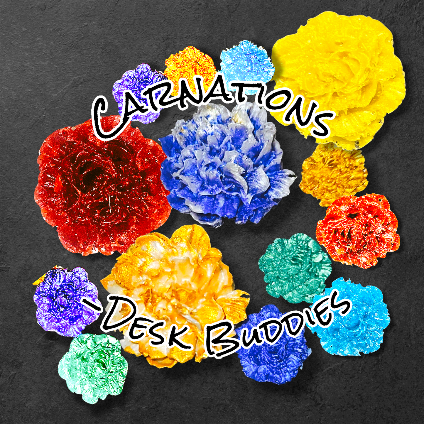 Carnations-Desk Buddies