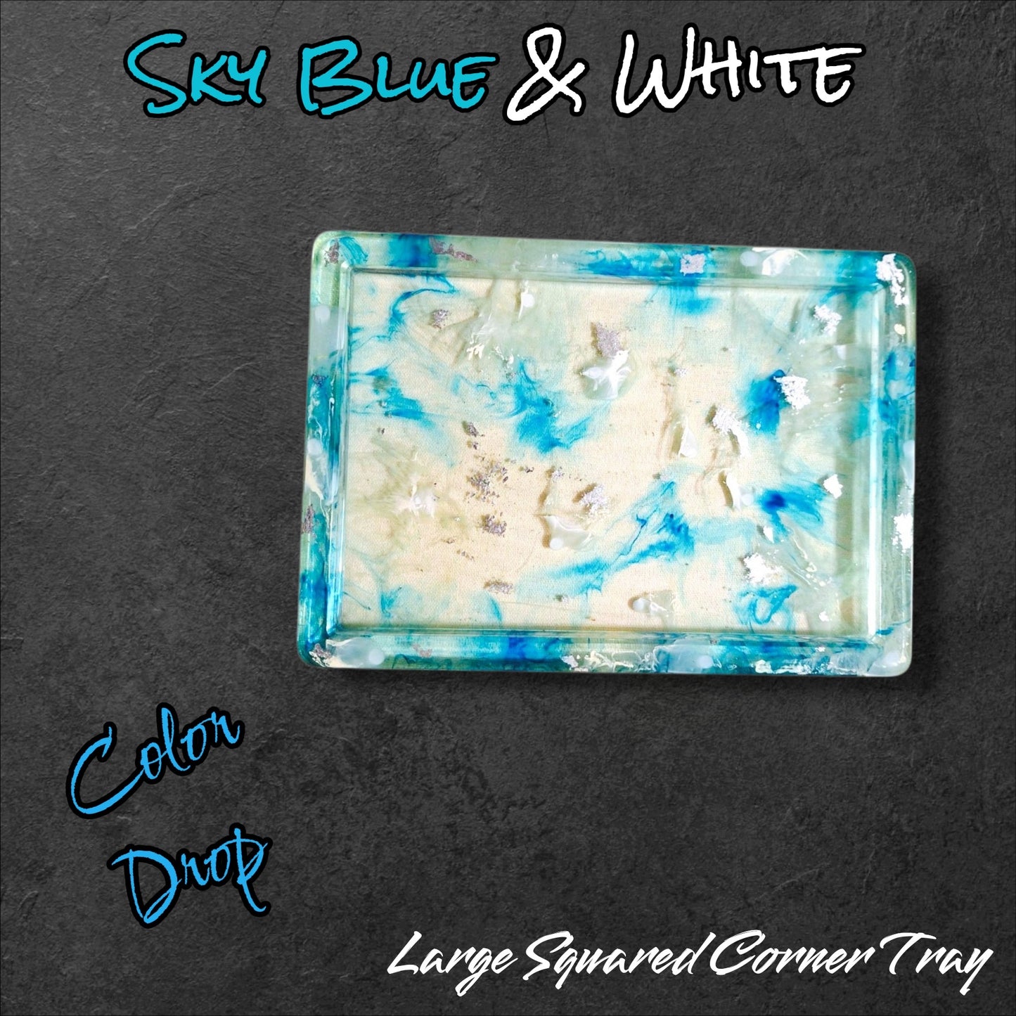 Large Squared Corner Tray