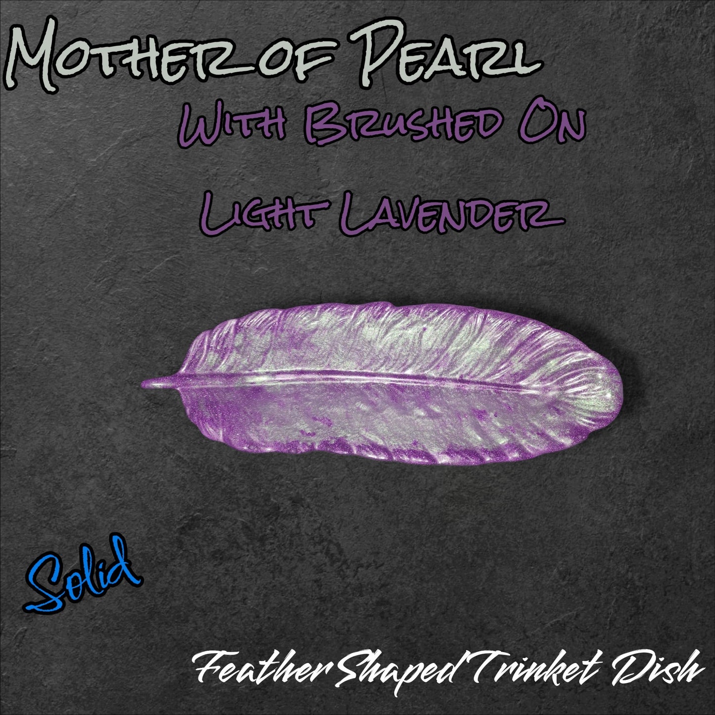 Feather Shaped Trinket Dish
