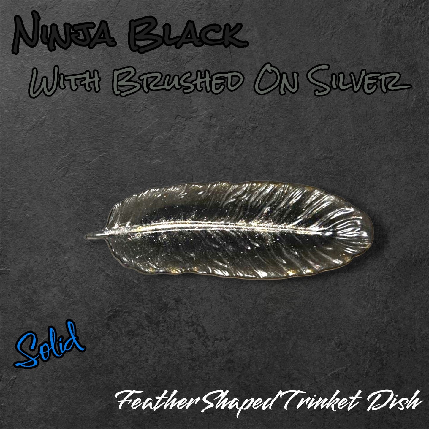Feather Shaped Trinket Dish
